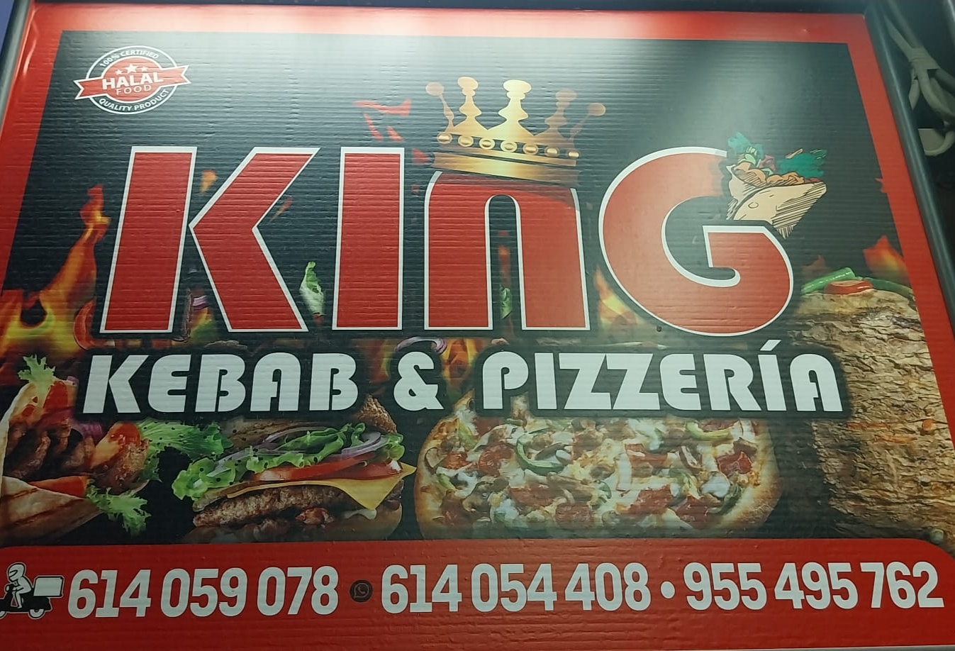 Logo de KEBAB KING
